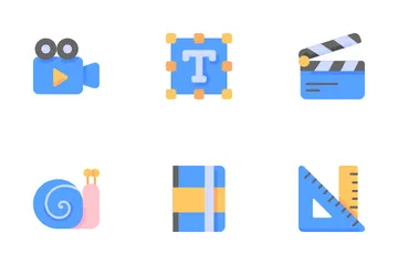Graphic Design And Photography Icon Pack