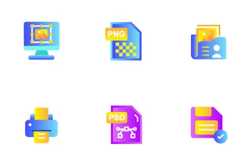 Graphic Design Asset Icon Pack