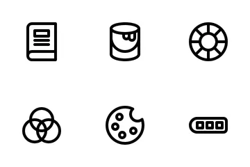 Graphic Design Basic Icon Pack