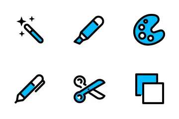Graphic Design Tools 2 Icon Pack