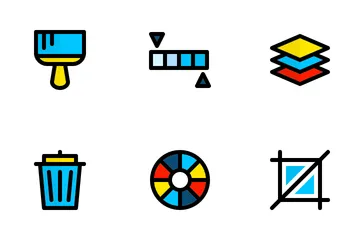 Graphic Design Tools Icon Pack