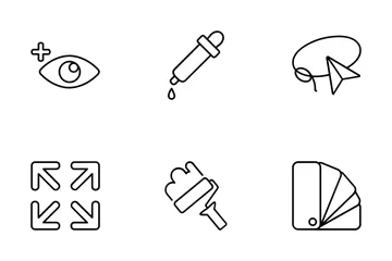 Graphic Design Tools Icon Pack