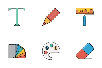 Graphic Design Tools  Icon Pack