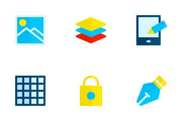 Graphic Design Tools Icon Pack
