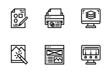 Graphic Designer Icon Pack