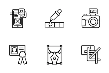 Graphic Designing Icon Pack