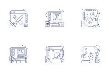 Graphic Designing Icon Pack