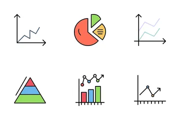 Graphs And Charts Icon Pack