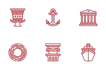 Grécia Pacote de Ícones