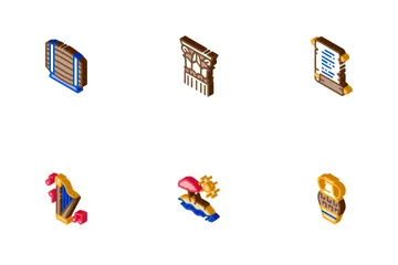 Greece Country History Icon Pack