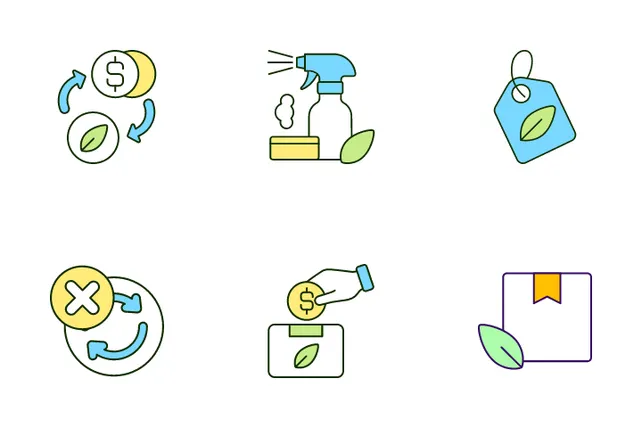 Download Green Business Model Icon pack Available in SVG, PNG & Icon Fonts
