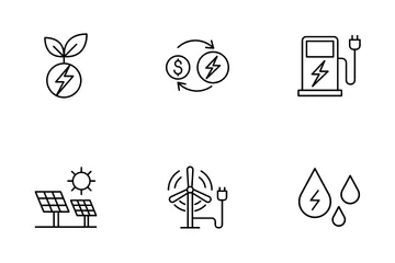 Green Energy Icon Pack