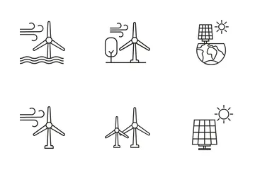 Green Energy Icon Pack