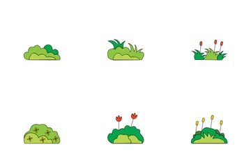 Green Grass Icon Pack