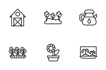 Green House Icon Pack