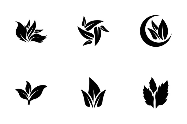 Download Green Leaf Eco Design Icon pack Available in SVG, PNG & Icon Fonts