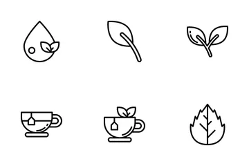 Green Tea Icon Pack