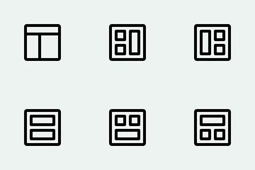 Grid & Layout Icon Pack