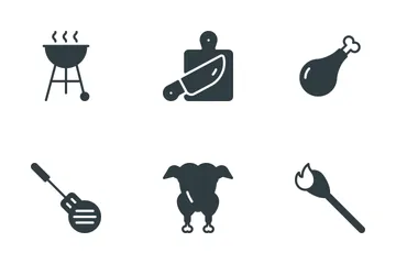 Grill And Barbecue  Icon Pack