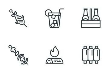 Grill & Barbecue Icon Pack