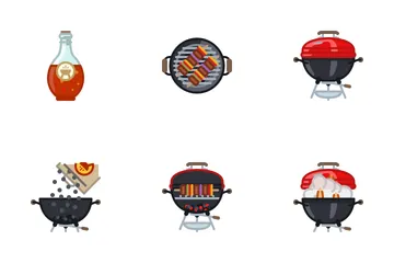 Grill & BBQ Icon Pack