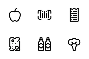 Groceries Icon Pack