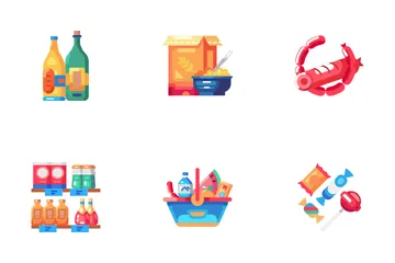 Groceries Icon Pack