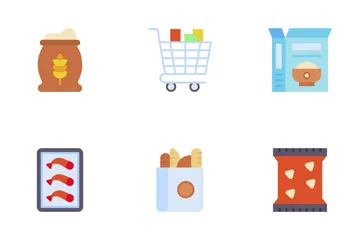 Grocery. Icon Pack