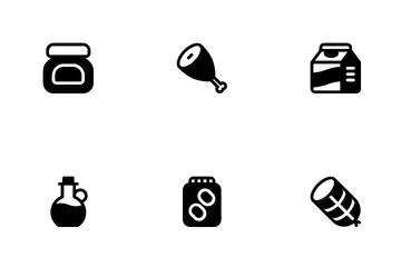 Grocery List Icon Pack