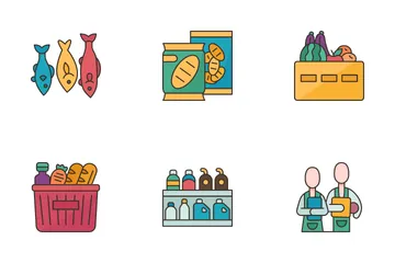 Grocery Store Icon Pack