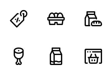 Grocery Store Icon Pack