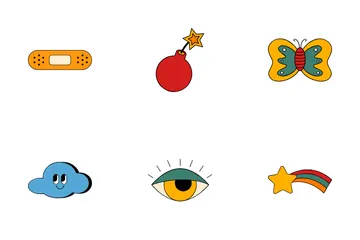 Groovy Style Icon Pack