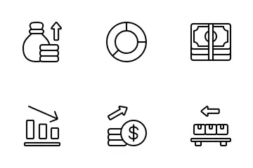 Gross Domestic Product Icon Pack
