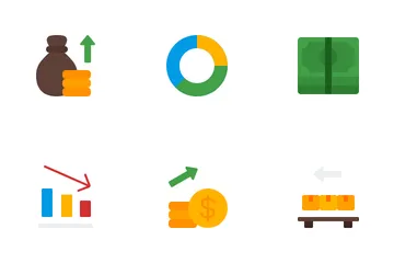 Gross Domestic Product Icon Pack