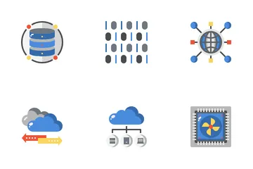 Große Daten Symbolpack