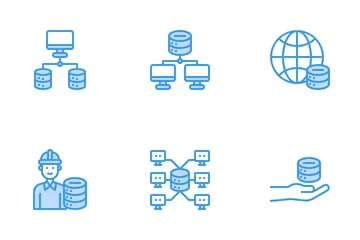 Große Daten Symbolpack