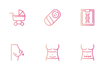 Grossesse et maternité Pack d'Icônes