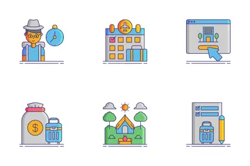 Group Trip Icon Pack