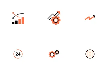 Growth And Chart Icon Pack