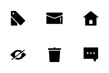 Grundlegende Benutzeroberfläche Symbolpack
