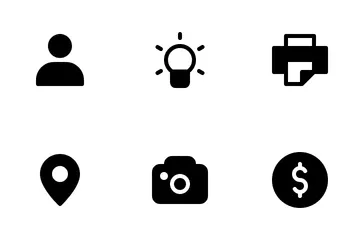 Grundlegende Benutzeroberfläche Icon Pack