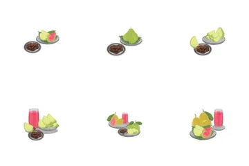 Guayaba Paquete de Iconos