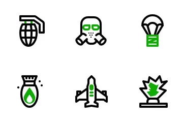 Guerra Pacote de Ícones