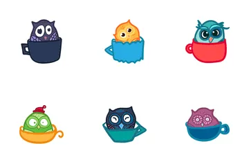 Gufo In Coppa Vol1 Icon Pack