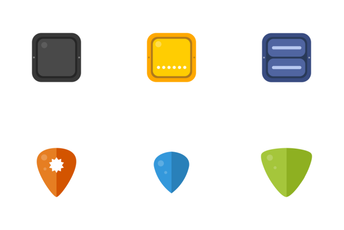 Guitar Stuff Icon Pack