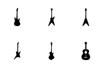 Guitarra Paquete de Iconos