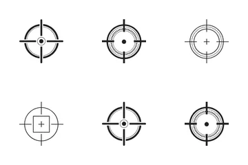 Gun Shoot Target Icon Pack