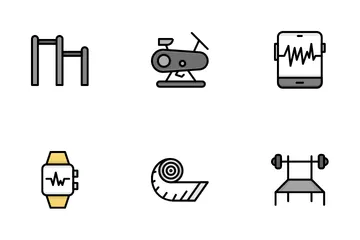 Gym And Fitness Icon Pack