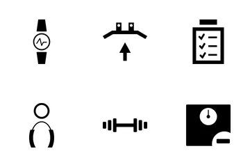 Gym And Fitness Icon Pack