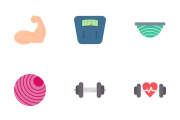 Gym Equipment Icon Pack